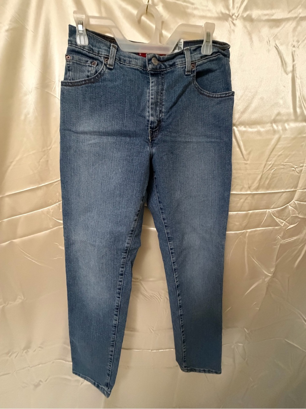 Levi’s 550 Classic Relaxed Stretch Jeans Light Wash Women’s Large
